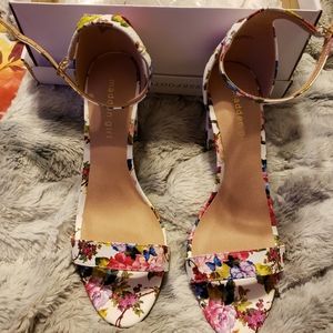 Blocked heel sandals